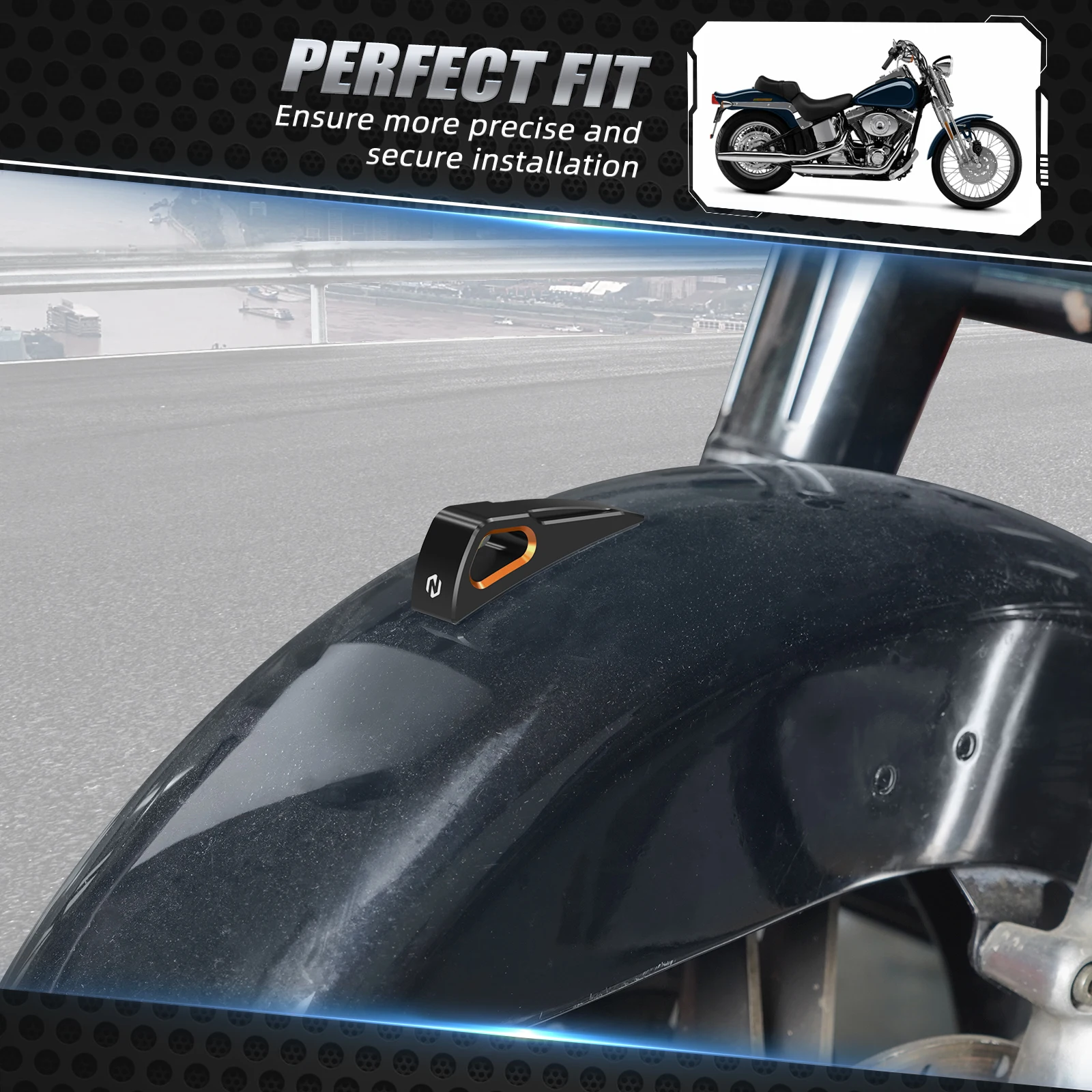 ハーレー CVO FLHTCUSE フロントフェンダー 純正 中古 2010