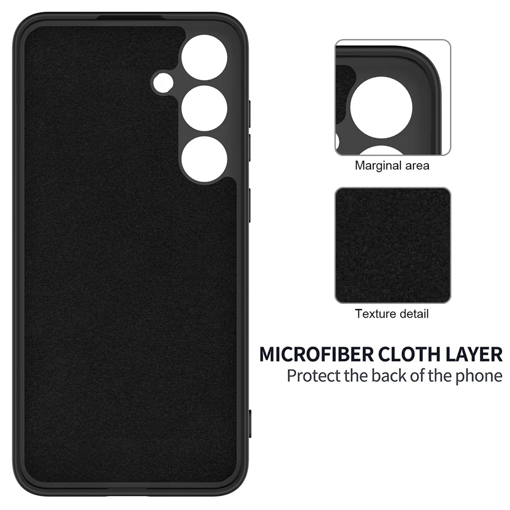 Premium Liquid Silicone Soft Phone Cover - Enhanced Protection & Sleek Design