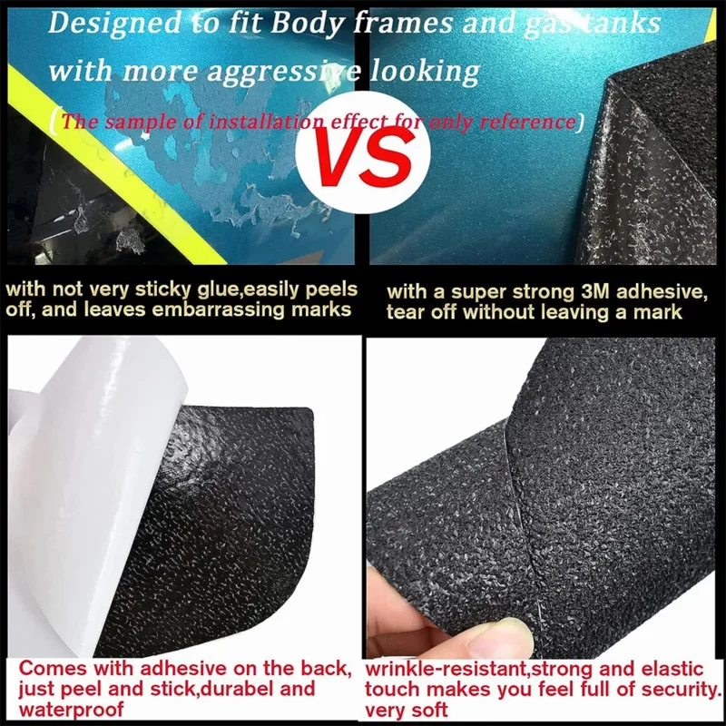 가와사키 Z650 Z 650 모델 650 오토바이 탱크 패드, 보호대 가스 데칼, 무릎 그립 사이드 트랙션 패드