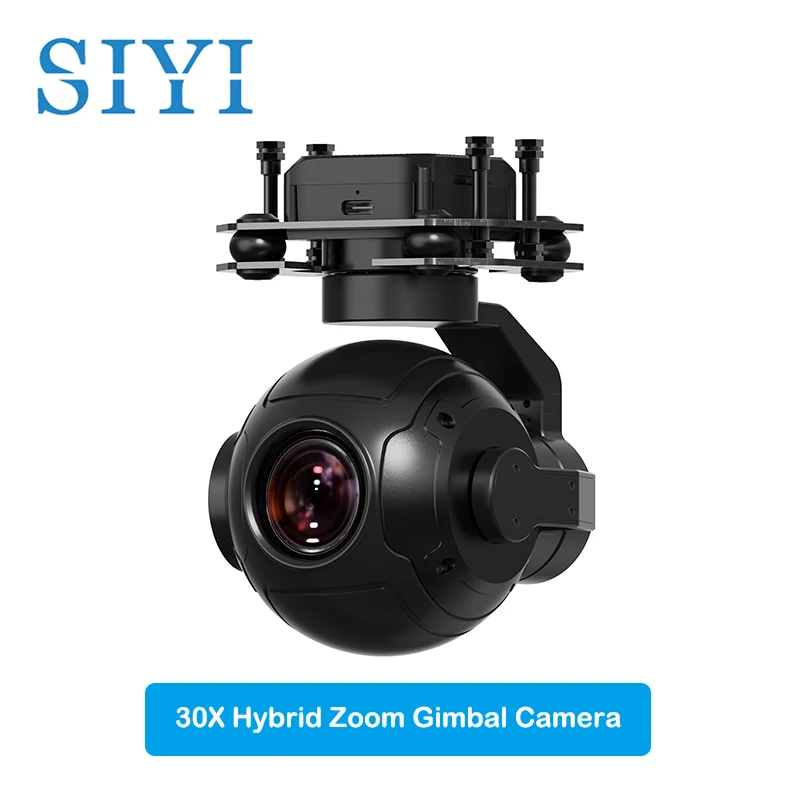

SIYI ZR10 2K 4MP QHD 30X Hybrid Zoom Gimbal Camera with 2560x1440 HDR Night Vision 3-Axis Stabilizer