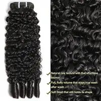 15A birman bouclés cheveux humains paquets cheveux vierges birmans vietnamien brut Extensions de cheveux humains 3C4A spirale bouclés paquets 1/3/4 Pc 4
