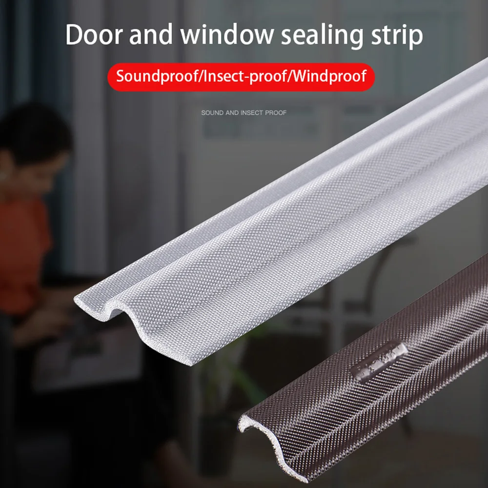 

Waterproof Dustproof For Sliding Window Door Gap Windproof Dust Stopper Window Sealing Strip Self Adhesive Tape Sealer