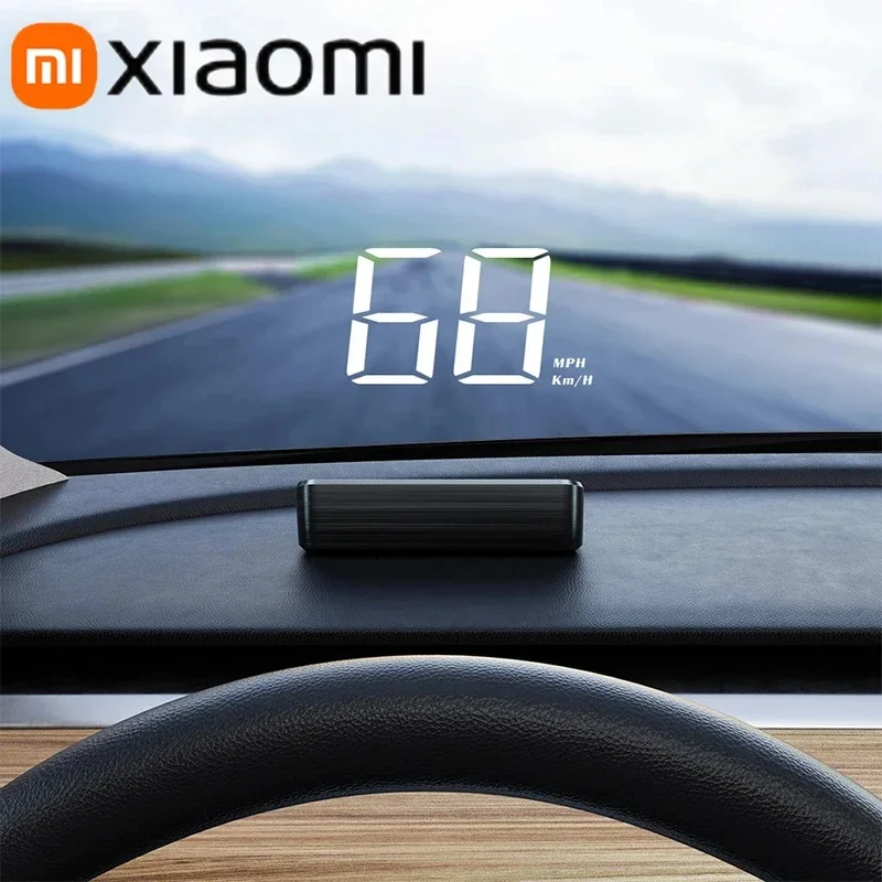 Xiaomi Car Head Up Display Digital Speed Meter GPS Compass Windshield Projector Multifunctional Accessories
