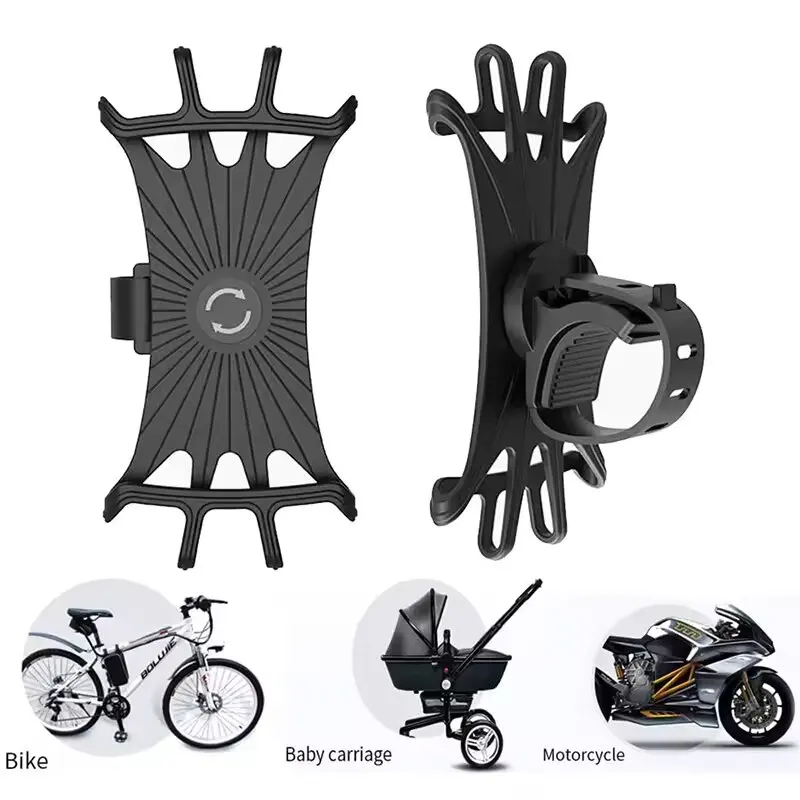 Support de téléphone pour vélo - Support de téléphone portable pour moto pour iPhone Samsung Xiaomi - Accessoire de vélo Suporte Celular Viagem