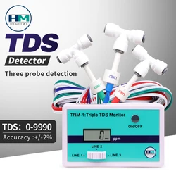 Advanced Digital Water Quality Tester with LCD Display (TRM1 TDS Monitor)