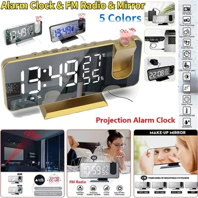 Hugo Línea - 🤩RELOJ DESPERTADOR/PROYECTOR🤩 . 👉Pantalla LCD 👉Alarma  despertador 👉Temperatura 👉Proyector lámpara de LED al techo 👉Producto  con Garantía . 🏠📦#QuedateEnCasa Nosotros lo llevamos🏠📦 . 🇵🇦Enviamos a  todo el país🇵🇦