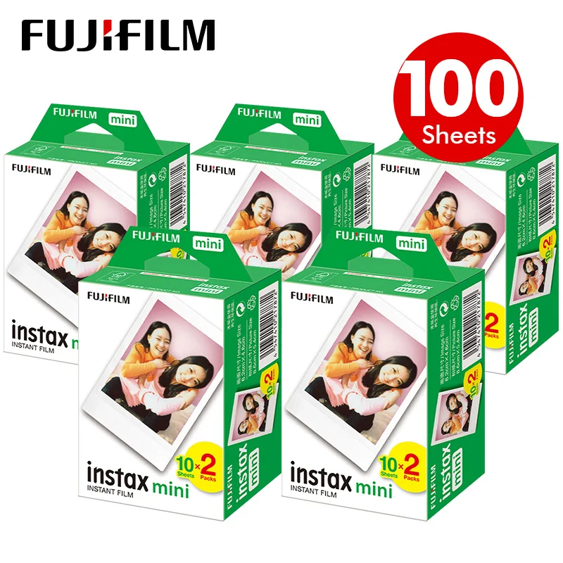 Fujifilm Instant Color Film Mini 8 | Fujifilm Instax Mini Film 100 Sheets - Films & Instant Paper - Aliexpress