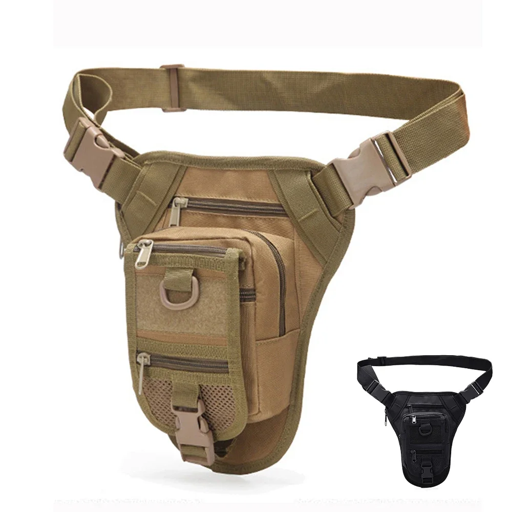 Nylon Waist Belt Fanny Pack Bag for Men Outdoor Travel