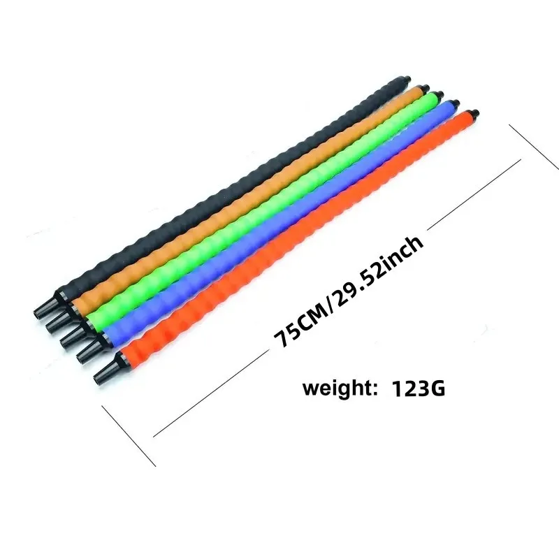 Shisha Hookah Flexible Lazy Hookah Tube Bendable Silicone Foldable Hose Narguile Sheesha Chicha Cachimbas Nargile Accessories 2