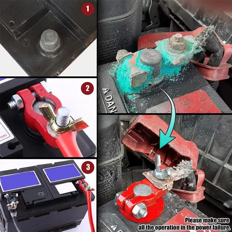 Positivo Batteria Terminale Placcato Per Per Auto Audiophile Car Audio - Foto 3