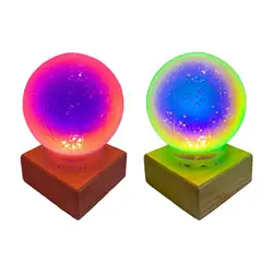 Moon Lamp with Stand Atmosphere Lamp Desk Lamp Rainbow Lights Table Lamp for Home Office Birthday Gift NightStand Living Room