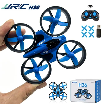 Jjrc H36 Mini Drone 3D Flip Modalità senza testa Droni Pressione dell'aria Altezza Mantieni RC Quadcopter FPV Competizione Dron Giocattoli per bambini
