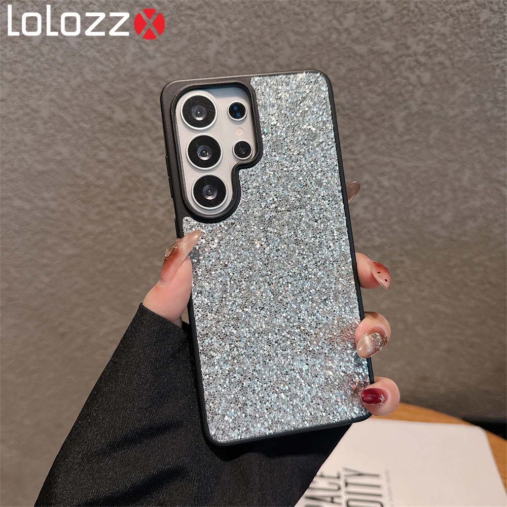 Elegant Silver Bling Glitter Phone Case Cover