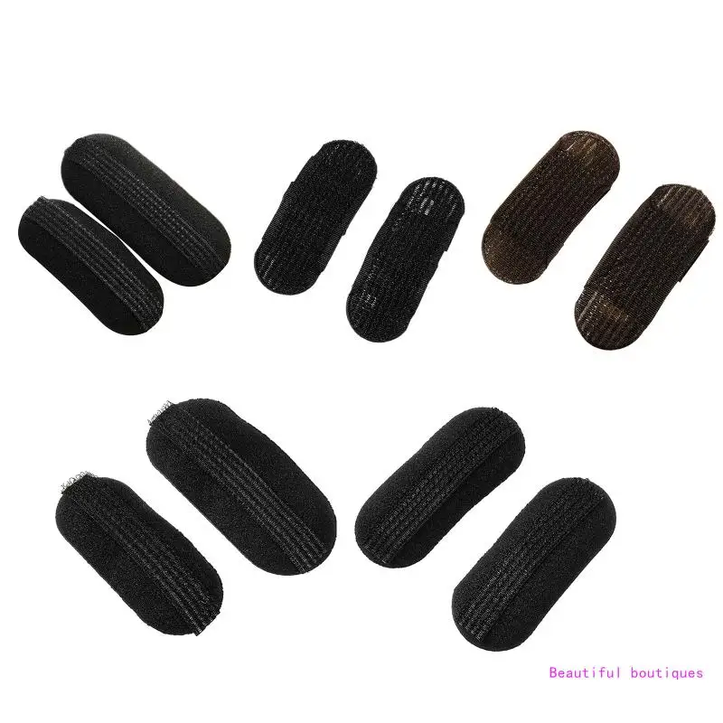 Invisible Hair Clip Hair Pad Hair Volume Pad Hair Padding For Wedding Sponge Hair Care Styling Tools DropShip volumizing hair clips 10pcs hair root volume and styling clip heatless hair styling clips seamless root curling tools hair clips