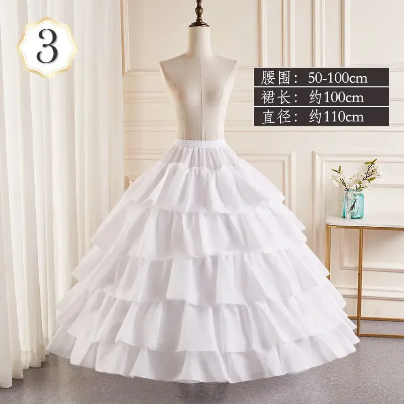 Long Trailing Waist Fish Bone Bustle Bridal Wedding Dress Crinoline Long Plus-Sized Size Wedding Dress Carmen Slip petticoat skirt,petticoat underskirt,wedding underskirt,wedding petticoat