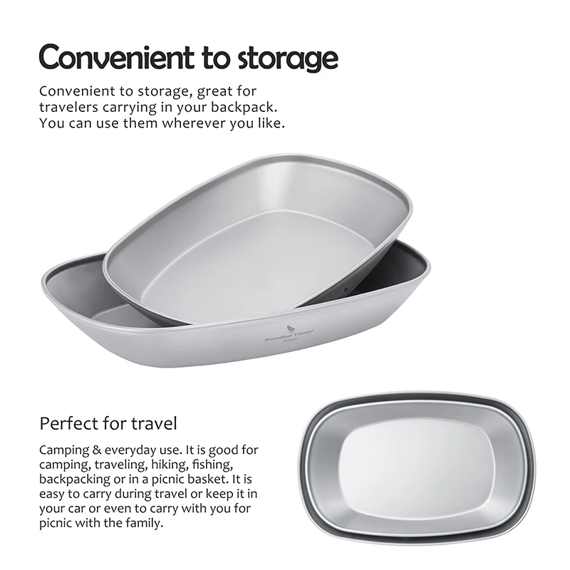 Boundless voyage herbruikbaar campingbord van titanium_voghion.com
