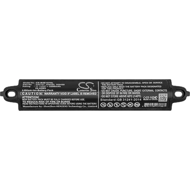 

Cameron Sino Battery for BOSE Soundlink 2 3, SoundTouch 20,404600, II 1