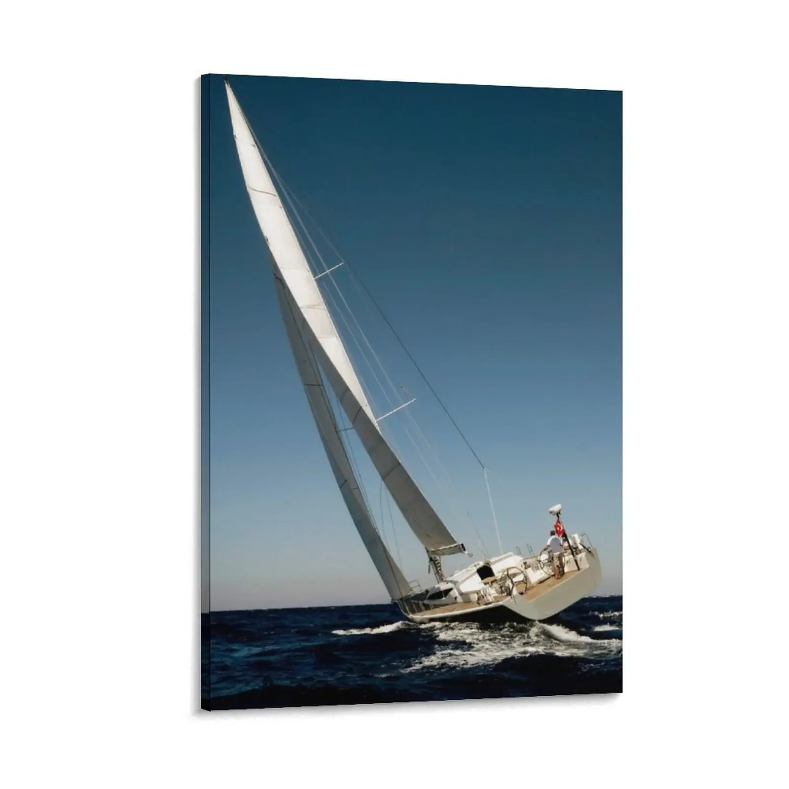 

race boat Canvas Painting ornaments for home poster anime