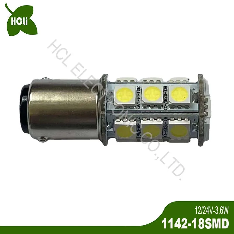 

High quality AC/DC12/24V 1142 BA15d Led Signal Lamp Marine Warning Light Yacht Bulb Boat Ship Pilot Lamp free shipping 20pcs/lot
