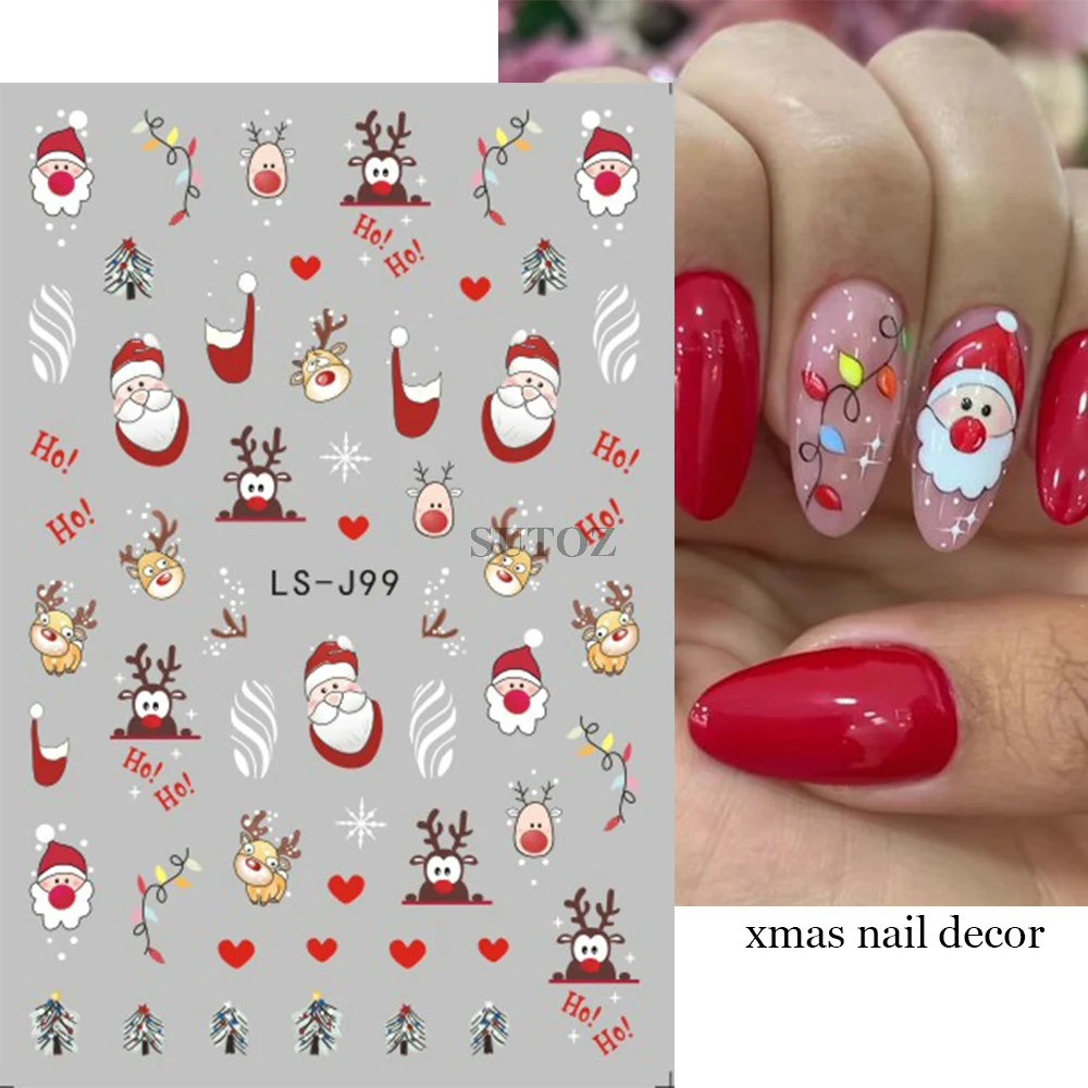 Stickers Nail Art Décalcomanie – Motifs Fun Et Colorés Pour Décorer Tes Ongles