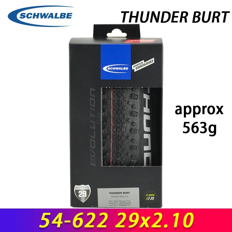 SCHWALBE Original THUNDER BURT 27.5x2.10 29x2.10 Tubeless