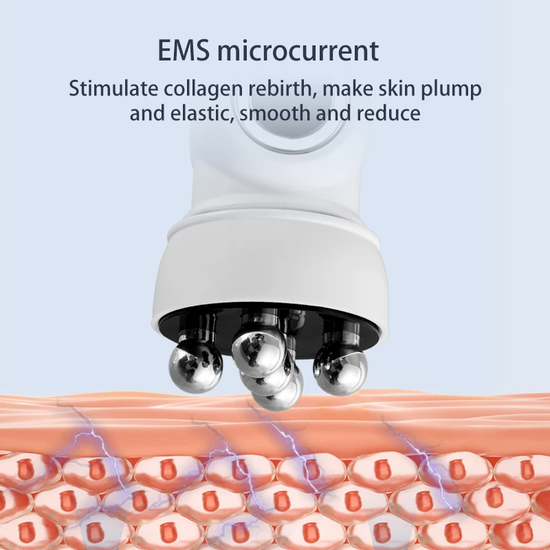RF Facial Massage Roller EMS Face Lifting Machine Microcurrent Skin Tightening Face V-line Beauty Device Eye Roller Skin Care 6