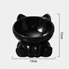 Cat Bowl Pet Accessories Ceramic Diagonal High Feet Cute Protection Cervical Spine Dog Bowl Drink Water Bowl Pet Supplies 6