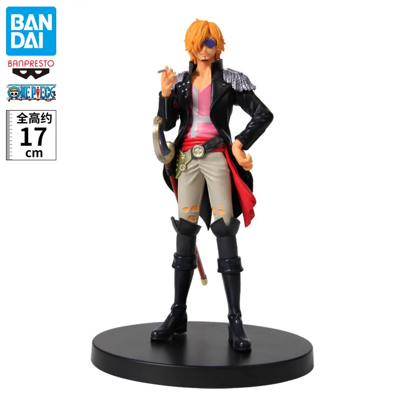 

Bandai Original One Piece Film Red DXF The Grandline Men Vol.4 Sanji Action Figure Toys Collectible Model Gifts ForKids In-Stock