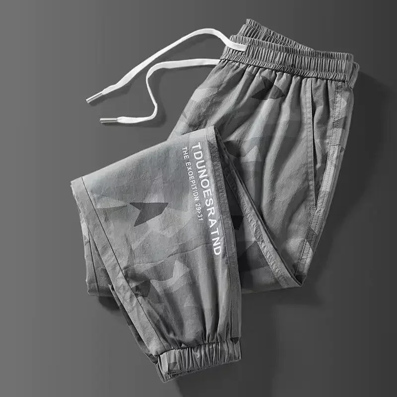 thumbnail image 1 of Pantalones Cargo de Camuflaje para Hombre, Ropa de Trabajo de Invierno para Hombre, Ropa Técnica de Camuflaje Más Barata, Ropa Casual de Nailon y Spandex de Estilo Coreano, 1 of 4