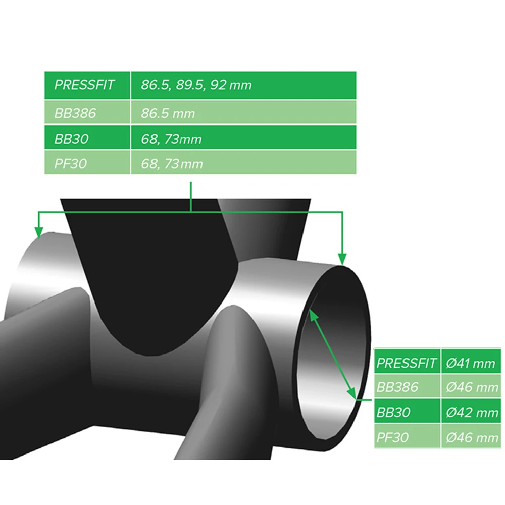 Description Picture 3 of itemZTTO 42mm BB30 Press Fit MTB Road Bike Frame Bicycle Crank Bottom Bracket And Install Tool GXP 22 24 Axle 30mm Spindle Crankset