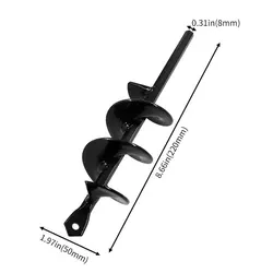 Enhanced Auger Bit for Efficient Soil Drilling (5 - 22cm)