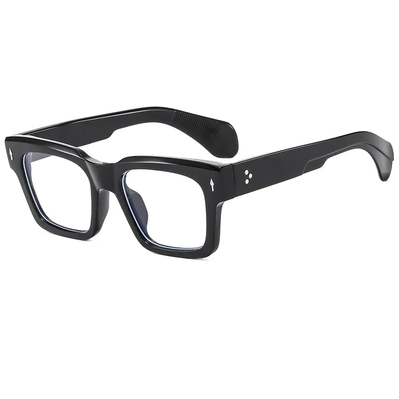 Trendy Square Eyeglasses Frame Clear Lens Brand Glasses Transparent for Men and Women Colorful Style Daily Life Street eyeglasses frames eyeglass frames square eyeglasses