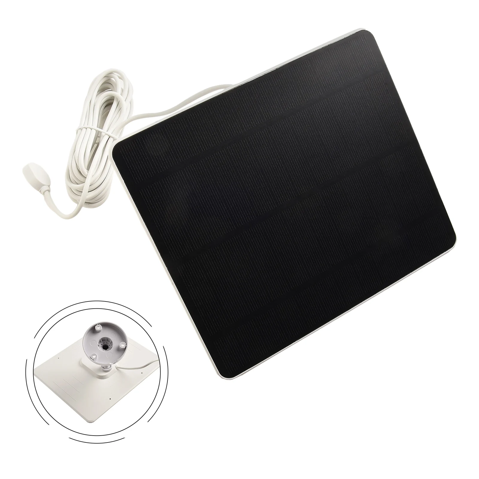 혁신적인 전원 공급 솔루션, 아를로 보안 카메라용 방수 태양광 충전기(조절 가능한 마운트 포함)