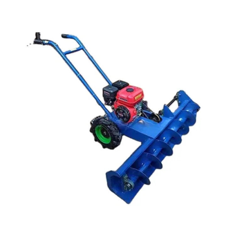 

snow removal machine 7.5 horsepower gasoline snow machine small road snow machine high efficiency