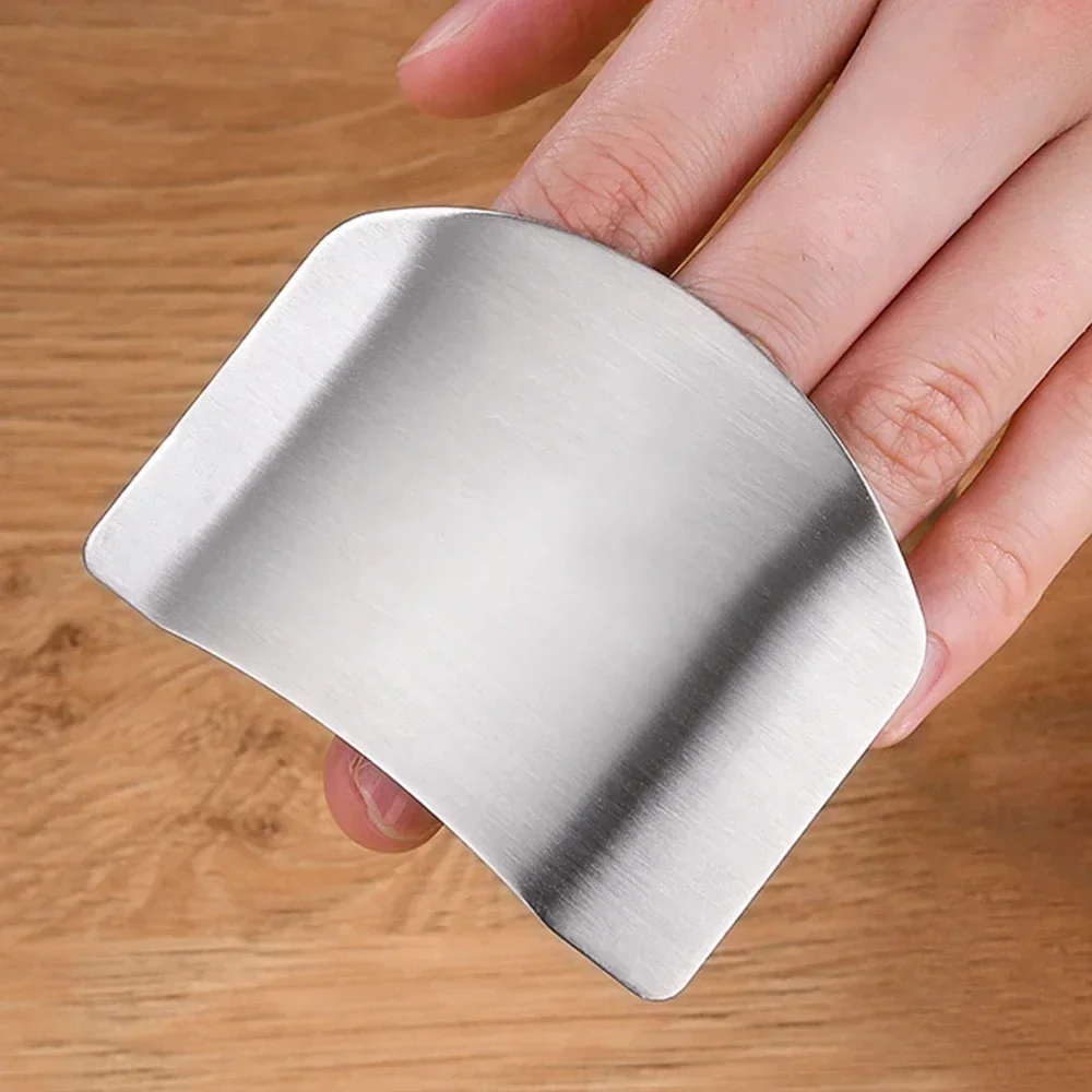 1~3PCS Kitchen Tool Accessories Stainless Steel Finger Guard Safety Cut Vegetables Hand Guard Kitchen Tool Finger Protector