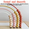 Wooden Account For Children Counting Learning Toys Numbers Arithmetic Calculation Rainbow Beads  Puzzle Montessori Education Toy 5