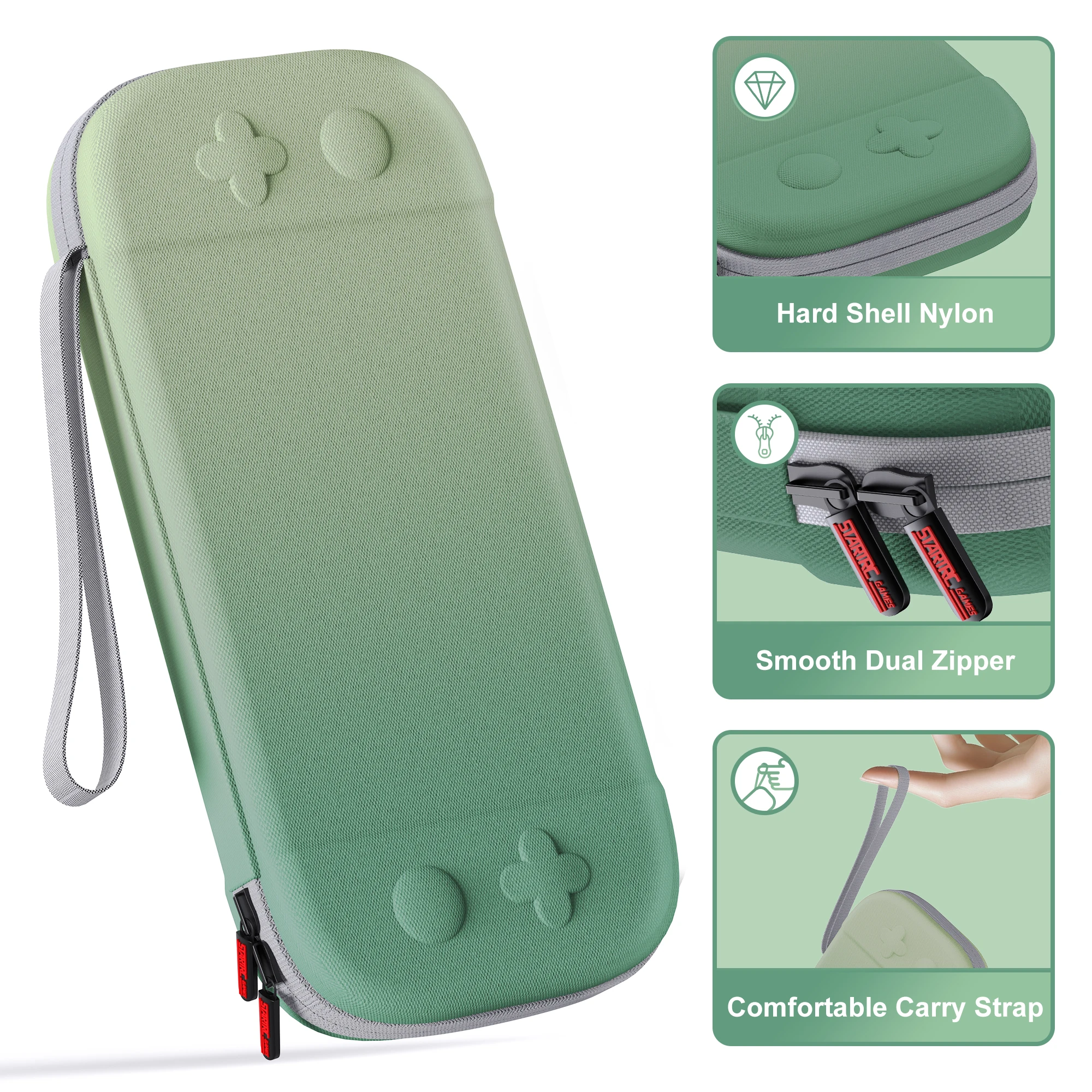 닌텐도 스위치 2 게임 콘솔용 휴대용 케이스 충격 방지 방수 나일론 보관 케이스 야외 여행 가방