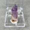 NEW! 100% Natural Rare Namibia Goboboseb Amethyst mineral Single crystal stone and crystal Quartz Crystal + box size 3.4 cm 5