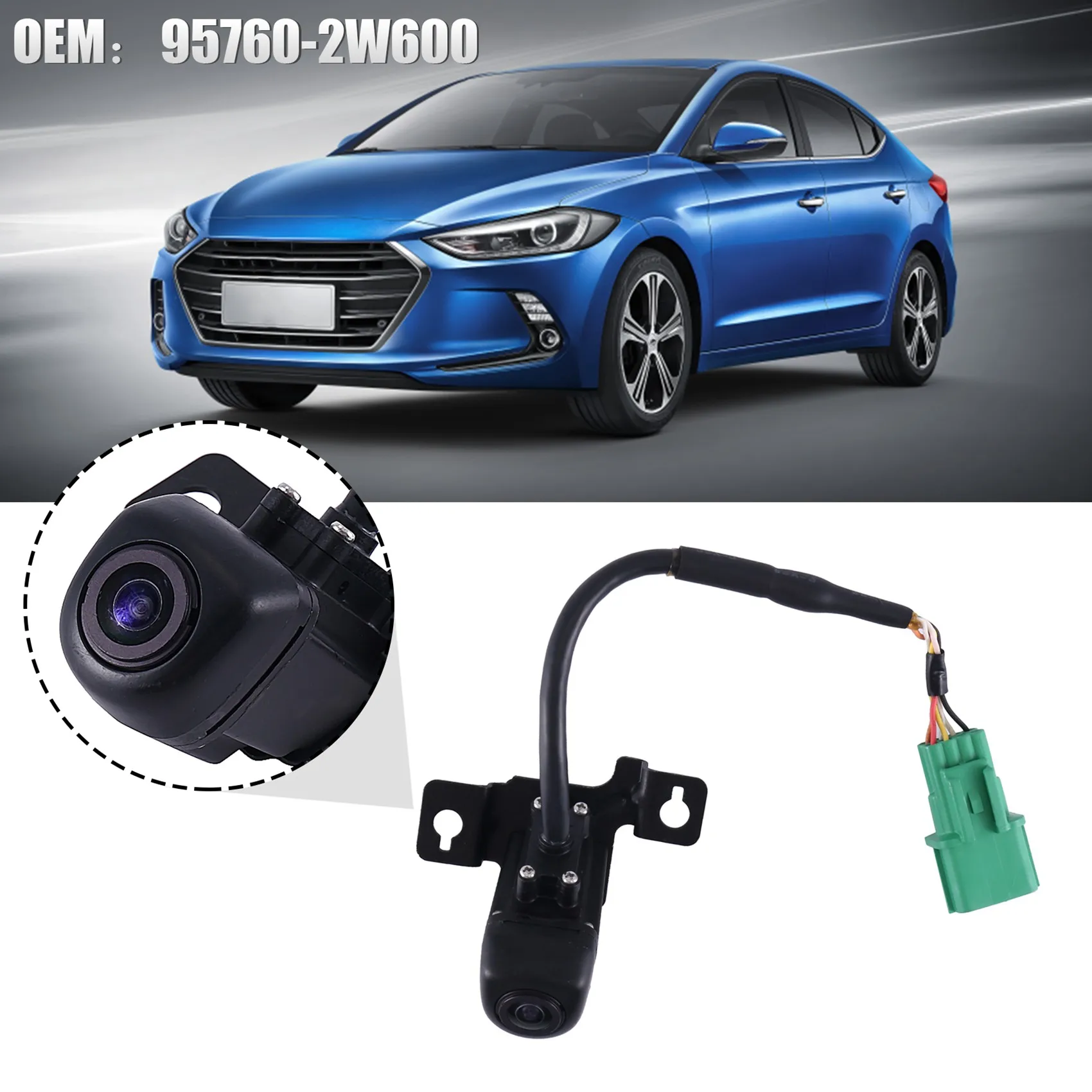 95760-2W600 Car Backup Reverse Camera Rear View Camera for Hyundai Kia 957602W600