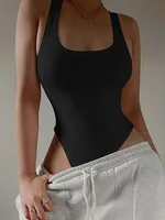 Michelle Sleeveless Knit Bodysuit 4