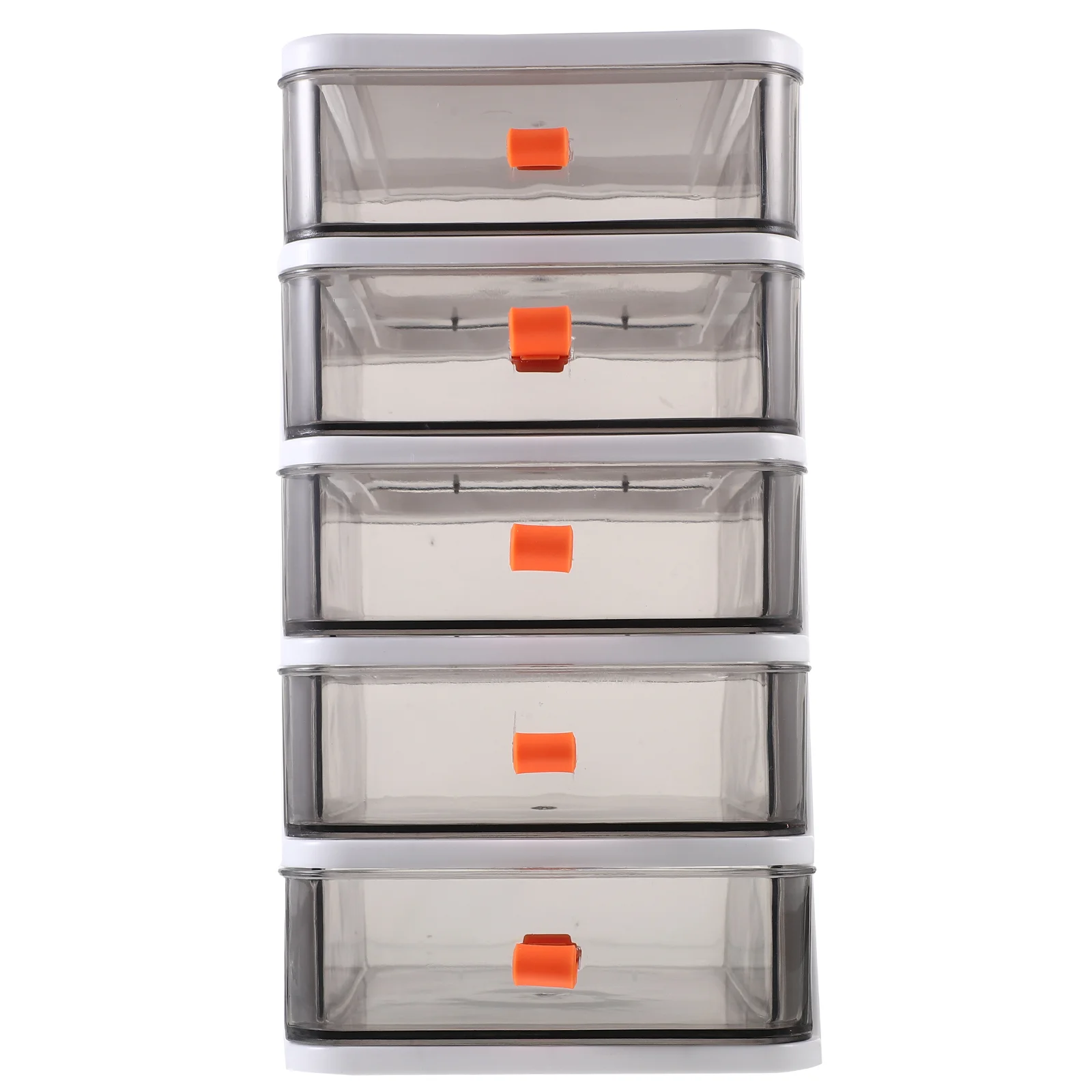 Plastic Mini Storage Box Organizer Case Makeup Multi-function Desk Bathroom Bins Drawer Type Pp