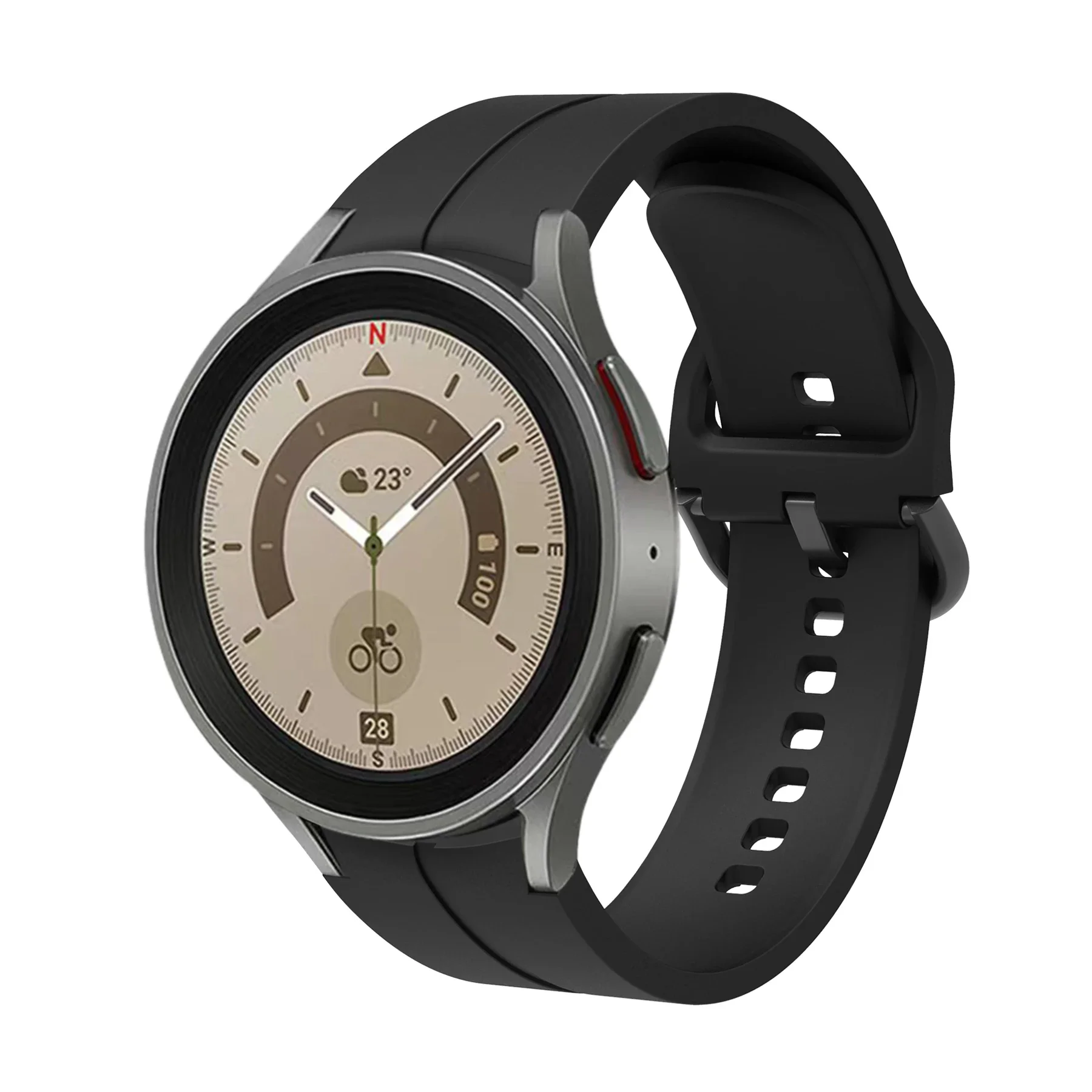 Seamless Silicone Watch Strap Replacement Bracelet