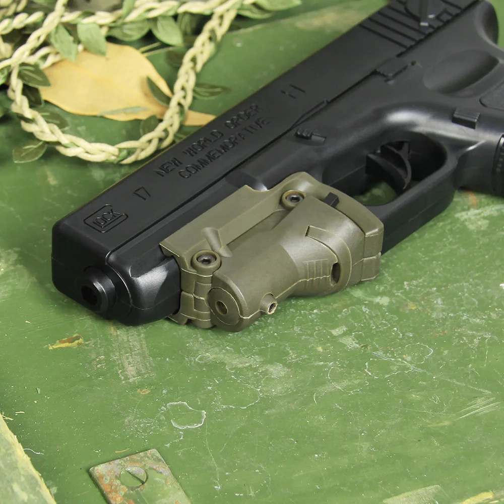 Tactical Red Laser Aimer Laser Sight Pointer For G And BARAK Pistols With Lateral Grooves HS20-0019 all glocks