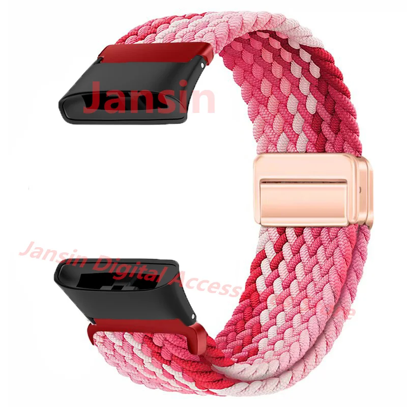 Nylon Weave Loop Magnetic Wristband - Replaceable Sport Strap