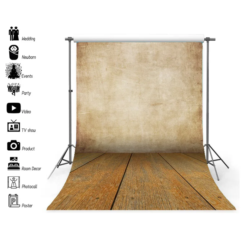 

SHENGYONGBAO Vintage Portrait Theme Photography Backdrops Props Texture Grunge Abstract Family Photo Studio Background SL-04