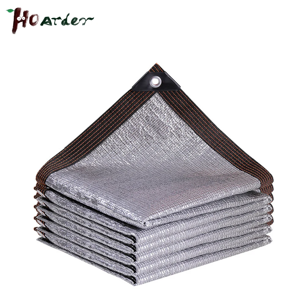 75 99 UV Block Aluminum Foil Sun Shade Net Outdoor Reflective Sun 75 99 UV Block Aluminum Foil Sun Shade Net Outdoor Reflective Sun