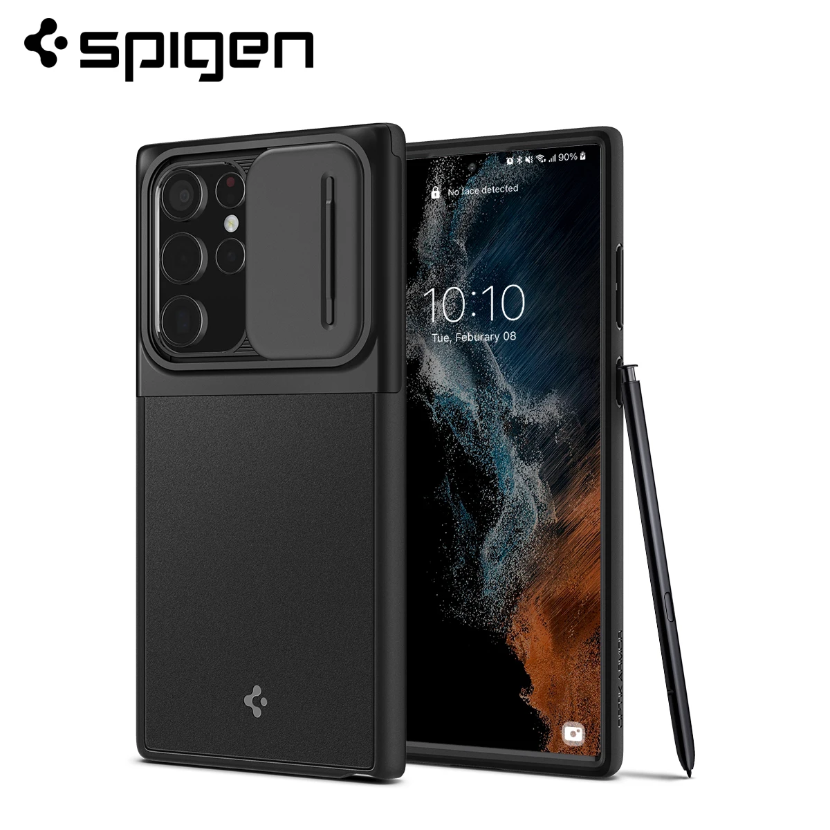 Spigen Optik Armor funda para Samsung Galaxy S22 Ultra (6,8 ) - AliExpress