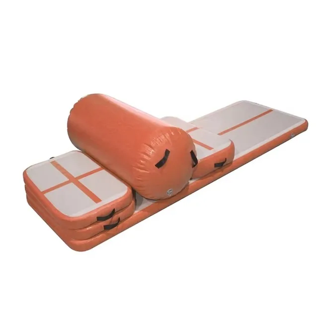 Airtrack Gymnastics Mats Inflatable Air Gym Mat For Yoga Home Training Fitness Tumbling Portable Durable