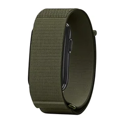 Nylon Sport Elastic Bicep Band - Breathable Wristband - Armband (Army Green)