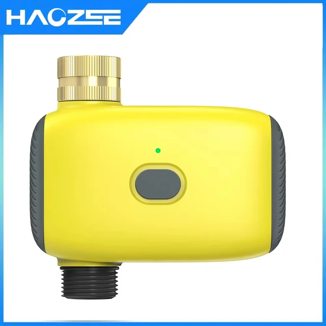 Tuya Smart Zigbee Watering Timer Sprinkler Drip Irrigation System Controller Brass Inlet Support Home Assistant Zigbee2mqtt 1